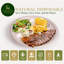 Assiettes en papier compostables jetables 9 pouces