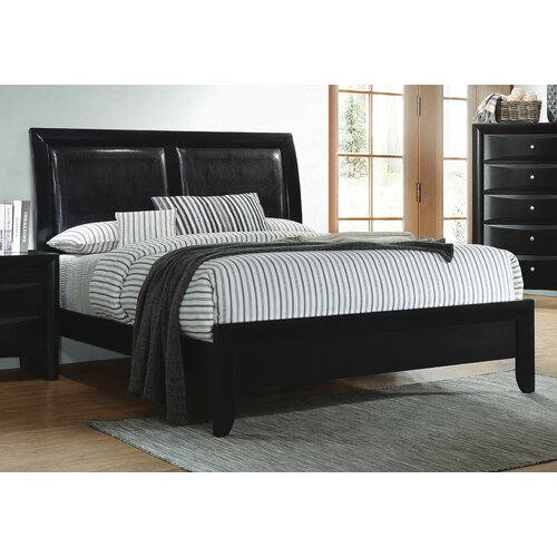 Mutsumi Home Studio Vegan Leather Sleigh Bed | Wayfair