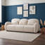 Sofa 3 places rembourré avec 3 coussins