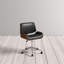 Kimpel Faux Leather Mid-Century Office Chair-279099720