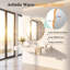 Aluminium Cylinder Wall Overmantel Mirror-800519227