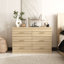 Commode double 6 tiroirs Onna