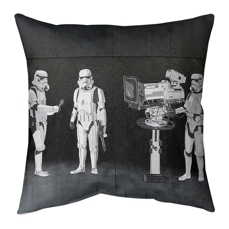 Reversible Pillow Cover, 18" x 18"
