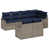 Grey Frame/Navy Blue Cushion est en rupture de stock