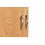 Comfrey 3 Door Solid + Manufactured Wood Wardrobe-1184862774