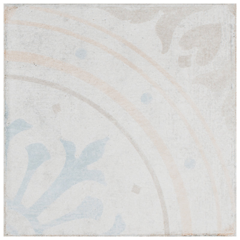 Barcelona 6" x 6" Porcelain Patterned Wall & Floor Tile