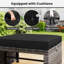 Ensemble de 6 canapés modulaires pour l'extérieur-739856792-739856789