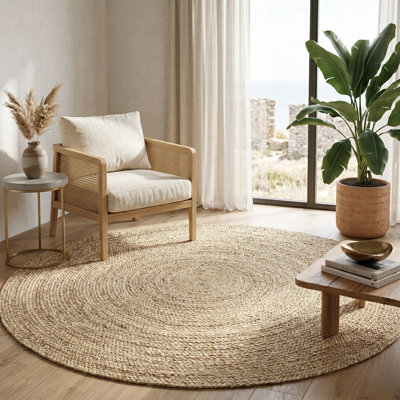 Arlean Hand Braided Striped Indoor Rug