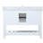 Pelaghia 48'' Single Bathroom Vanity with Marble Top-57367802