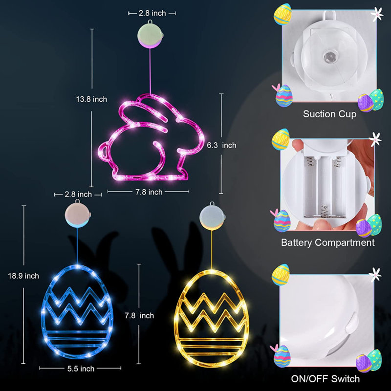 3 lumières de corde de batterie de 3 lumières