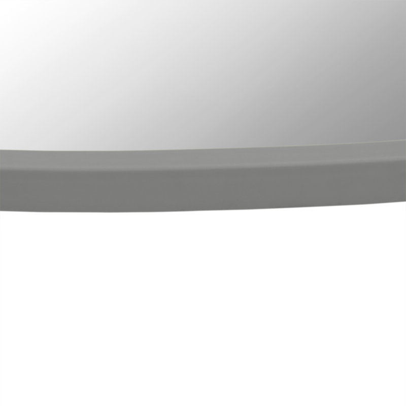 Hub Accent Mirror, Grey