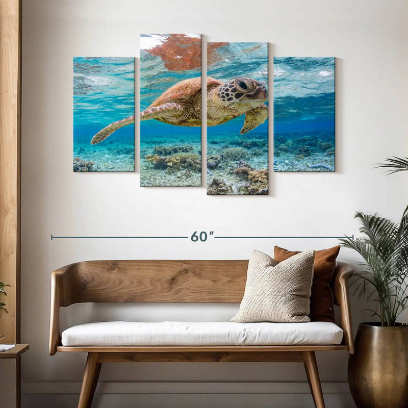 Brampt Galapagos Island Turtle, 32" H x 52" W
