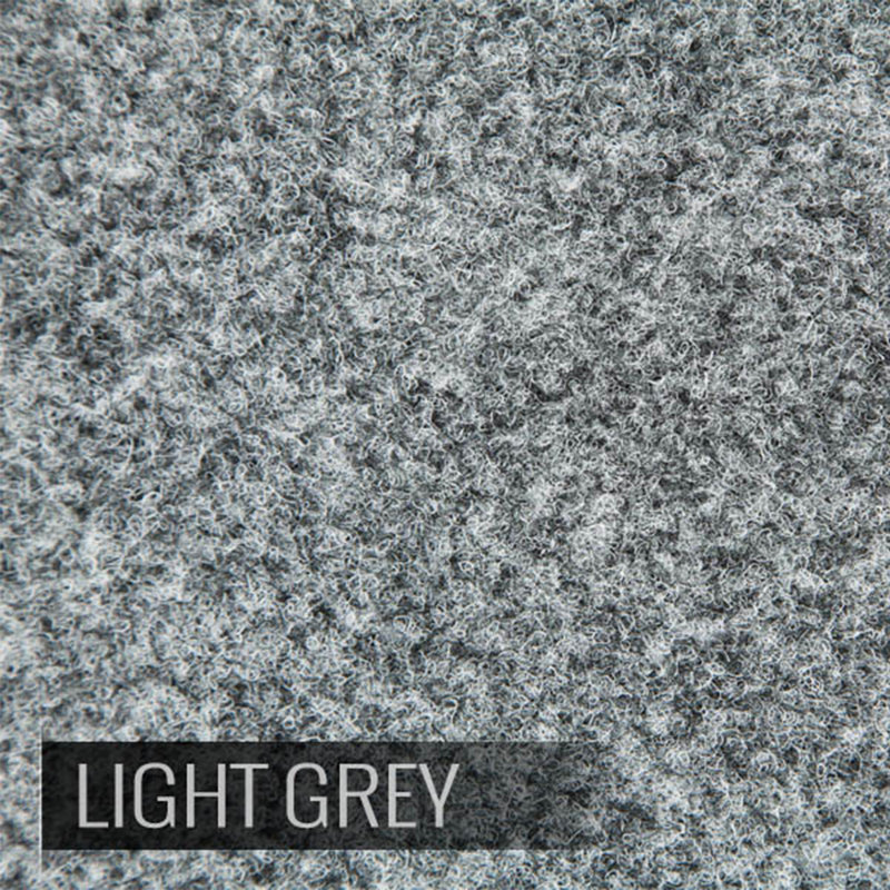 Carreau moelleux de qualité supérieure 24 po x 24 po, Gris clair