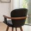 Chaise de salle à manger pivotante en faux cuir Donato-507899285