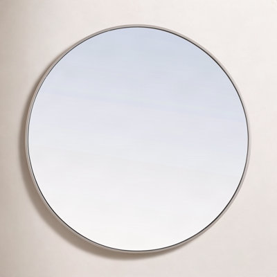 Sabine Metal Round Wall Mirror