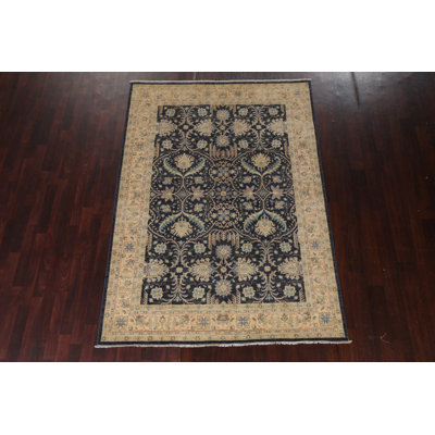 Crosswall One-of-a-Kind 5'7" X 7'10" Wool Area Rug in