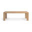 Kingston 89" Reclaimed Oak Wood Transitional Dining Table In Natural Tone-216903336