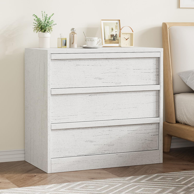 74.9cm W 3 - Drawer Chest of Drawers, White
