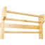 Barre de gymnastique en bois, échelle suédoise multi-usage - Barre de traction murale - Kinésithérapie pour les étirages et divers exercices, gymnastique d'intérieur à la maison