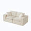 Canapé modulaire surdimensionné en chenille 76,74 po