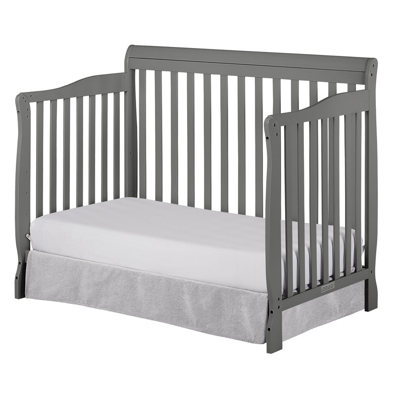 Lit de bébé convertible 5-en-1 Ashton, Gris orage