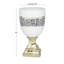 Vase de table en grès blanc / noir Aracelis-830639175