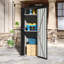 2.6X1.8FT Storage Cabinet Metal Garden Shed with Lockable Door