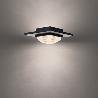 Promenade 1 Light Crystal LED Flush Mount