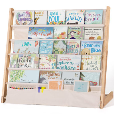 Bookcase Book Shelf Display Book Rack Storage, Compact Storage Rack for Books and Magazines