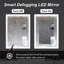 Miroir de salle de bain Nafiseh-1156209916