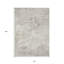 Tapis extérieur lavable abstrait ivoire et beige 10 pi x 14 pi