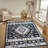 5X7 Vintage Persian Area Rug Non-Slip Washable Geometric For Living Room Kitchen Bedroom
