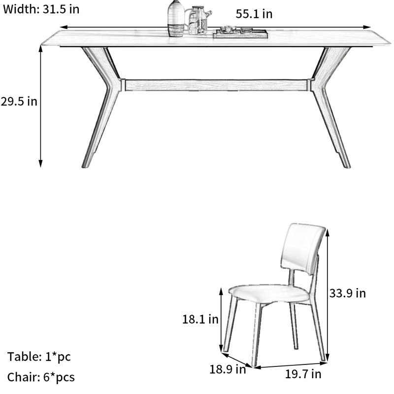 Ritanya, 29.5"H x 55.1"L x 31.5"W