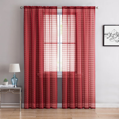 Carington Sheer Curtain Pair