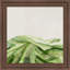 «Verdant Waves of Tranquility» par Adalaide, reproduction d'art encadrée sur bois-305128106