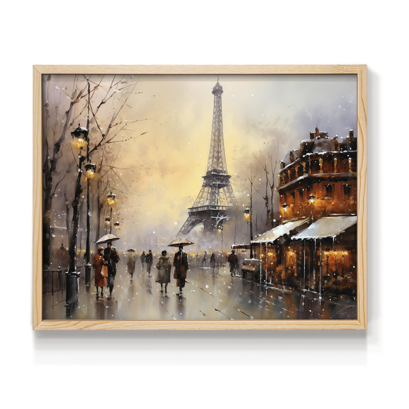 Chirstmas Art-CCCIX -Framed Print - Restickable, Naturel, H 22 po x l 28 po