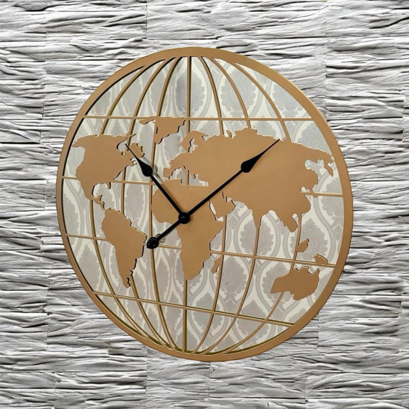 Metal Wall Clock