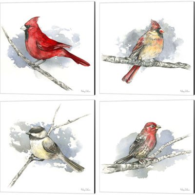 " Birds & Branches " by Kelsey Wilson 4 - Pieces