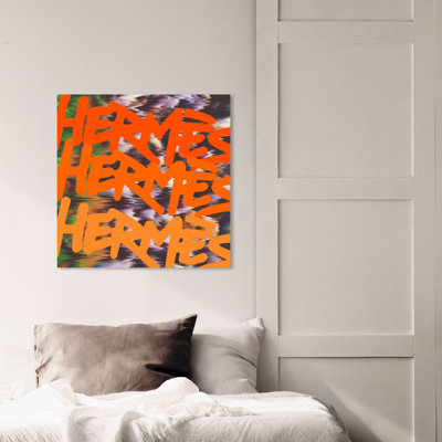 New York Fashion Week One - Art textuel sur toile