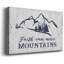 Toile tendue avec châssis de qualité supérieure Move Mountains - prête à être accrochée-108931307