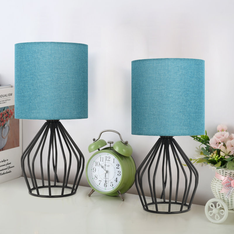 Metal Desk Lamp, Blue