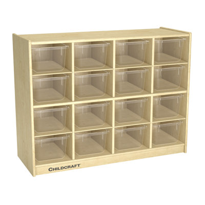 16 Compartment Cubby with Trays