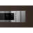 Modern Exterior Entry Steel Door 36in x 80in - Inox S4 with Sidelights and Transom-92504371-92504377