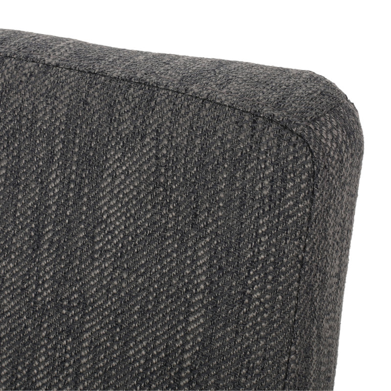 Chaise de salle à manger, Gris anthracite, 1