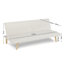 3 Seater Linen Sofa Bed-543840585