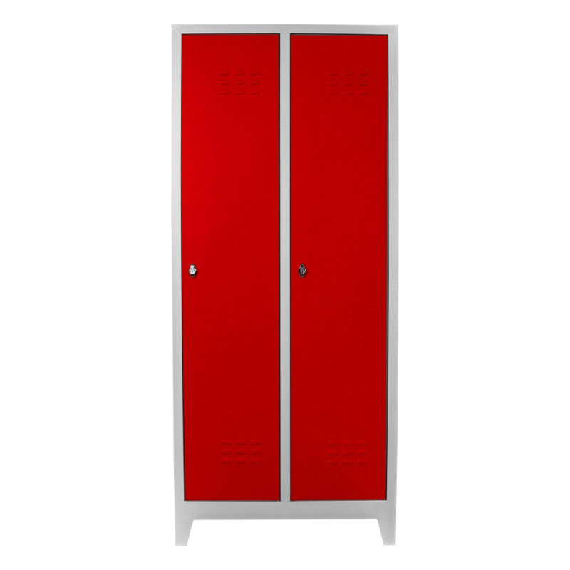 Armoire de rangement Locker, H 72,8 po x l 31,1 po x P 15,7 po, Rouge