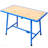 Foldable Work Bench,Workshop Tool Bench,Packing Table Mounting Table Assembly Table,660lbs Load Capacity,For Workshop, Garage,Blue
