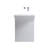 Modern Wall-Mounted Solid Surface Pedestal Sink