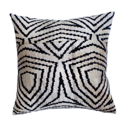 Willow Square Silk Pillow Cover & Insert