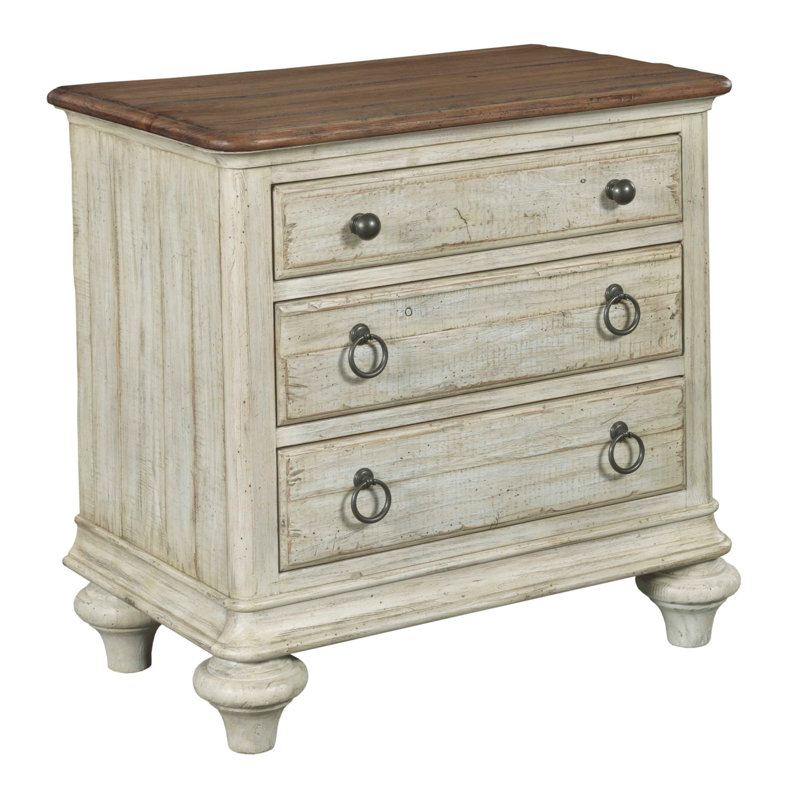 Maretti 28'' W Solid Wood Nightstand